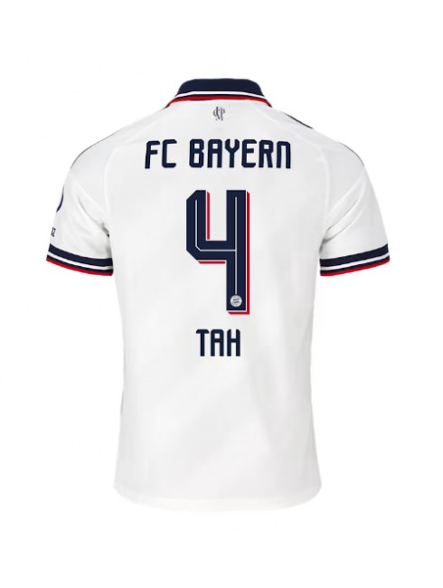 Bayern Munich Jonathan Tah #4 Auswärtstrikot 2026-27 Kurzarm Bayern Munich Jonathan Tah #4 Auswärtstrikot 2026-27 Kurzarm